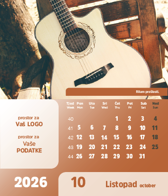 Stolni CD kalendar - 2026 - "Vremeplov" - Slika 11