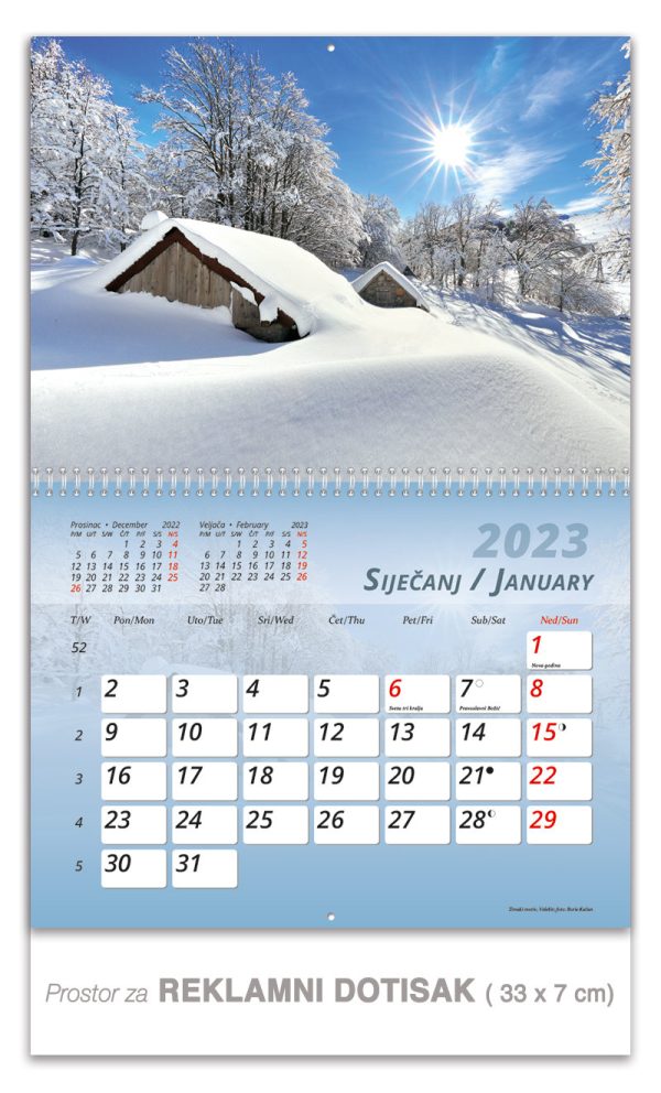 zidni kalendar