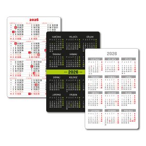 Džepni kalendari 2026