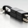 Terra recycled aluminum 4 in 1 60W fast charging cable - Image 8