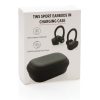 TWS sport earbuds in charging case - Image 11