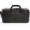 Fashion black weekend bag PVC free - Image 12