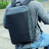 Madrid anti-theft RFID USB laptop backpack PVC free - Image 10