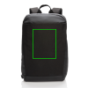 Madrid anti-theft RFID USB laptop backpack PVC free - Image 11