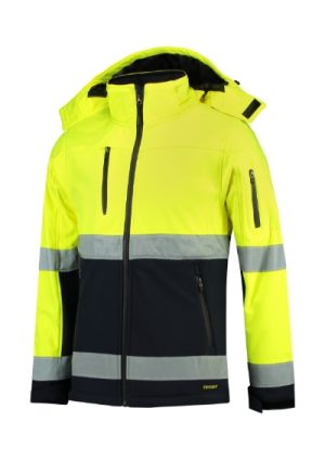 Softshell jakna unisex Bi-color EN ISO 20471 Softshell T52