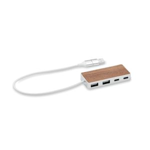 USB hub s 4 priključka 27,5 cm