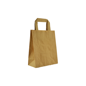 Papirnata vrećica s ravnom ručkom DU 12 š22 x d10 v28 cm
