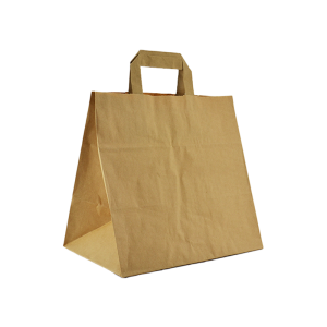 Papirnata vrećica s ravnom ručkom DU 14 š26 x d17 x v25 cm