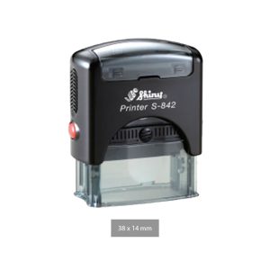 Pečat  38 x 14 mm