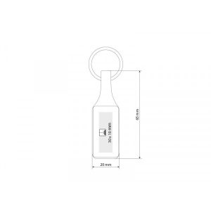 Privjesak metalni CORSO-R