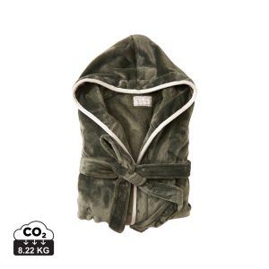 Luksuzni plišani ogrtač VINGA Louis od RPET materijala, veličine L-XL