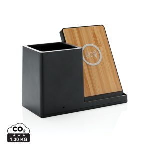 Bežični punjač od reciklirane plastike Ontario RCS od 10 W