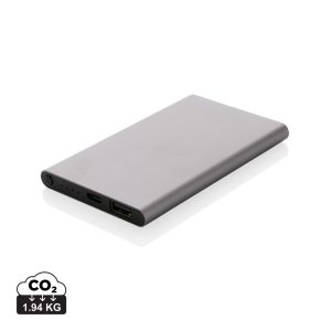 RCS reciklirana plastika/aluminij 4000 mAh powerbank s tipom C