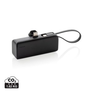 Powerlink RCS plastična powerbanka od 3000 mAh s USB-C konektorom