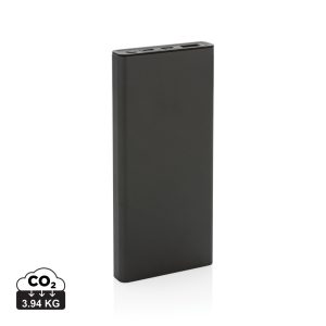 Terra RCS reciklirana aluminijska powerbank baterija od 18 W i 10.000 mAh