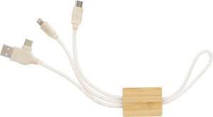 Držač za ključeve s USB punjačem Keegan
