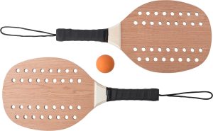 Teniski set od ružinog drveta Sergio