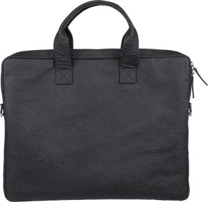 Kožna torba za laptop boje rajčice Lillian