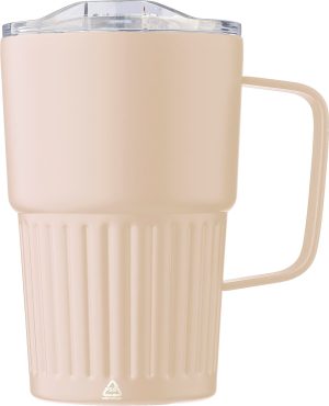 Putna šalica od recikliranog nehrđajućeg čelika s dvostrukim stijenkama (450 ml) Calo