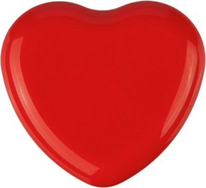 PP teglica za balzam za usne u obliku srca Ilja