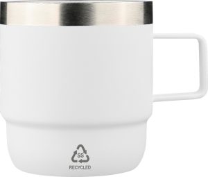 Šalica od recikliranog nehrđajućeg čelika s dvostrukim stijenkama (180 ml) Lilia