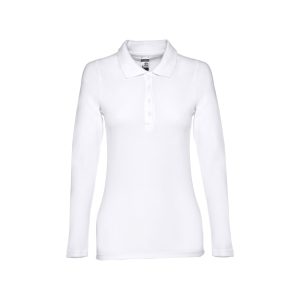 THC BERN WOMEN WH. Ženska polo majica dugi rukav