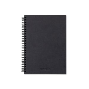 STARTER KIT INFINITEBOOK A5 PLANNER TEXTURE. Komplet koji sadrži "Infinitebook" s tvrdim koricama, 1 komplet za čišćenje, 1 marker i 1 držač za kemijsku olovku 33210