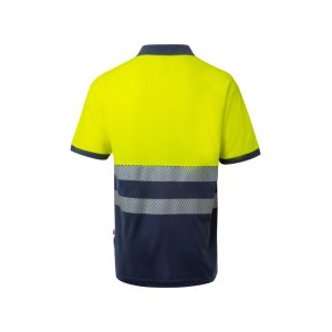 VL ACHELOUS. Dvobojna piqué polo majica (150g/m²) s kratkim rukavima, od pamuka (55%) i poliestera (45%)