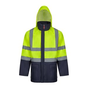 VL JUNO. Dvobojna 4-u-1 parka (180g/m²), od poliestera (100%) s PU premazom