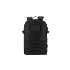 EDINBURGH BPACK. Ruksak u vojnom stilu od 600D, recikliranog poliestera visoke gustoće i podstava od 210D recikliranog poliestera 17.3’