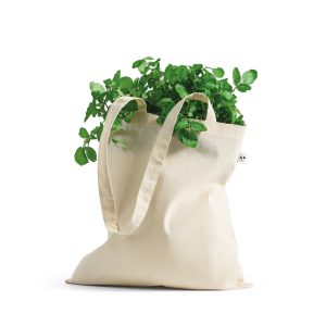 LEON. Vrećica od 100% organskog pamuka (140 g/m²)