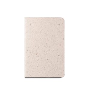 ORGANIC SOFT. A6 bilježnica sa savitljivim koricama od organske slonove tvari (80%)