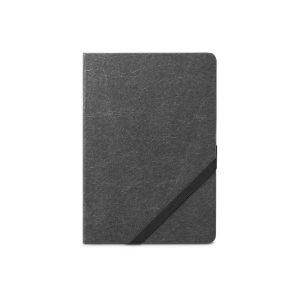 HUXLEY. A5 bilježnica, izrađen od vodootpornog papira, s crtanim stranicama od FSC™ certificiranog materijala i drugih kontroliranih materijala