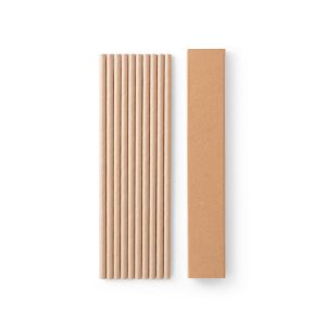 LAMONE. Set 10 slamki od kraft papira