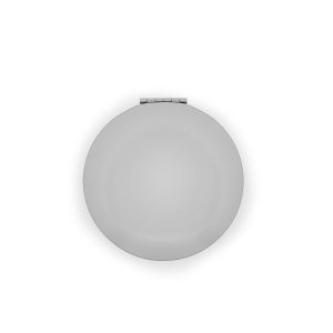 KAYLA. Dvostrano okruglo ogledalo od aluminija s magnetnim zatvaranjem 95097