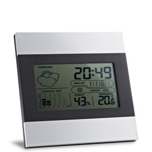 DENE. Stolna meteorološka stanica s aluminijskim i ABS LCD zaslonom