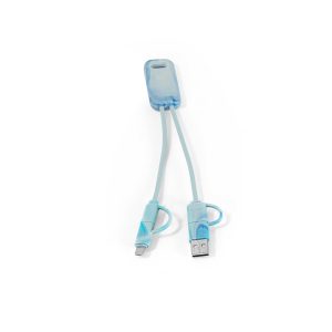 BERNERS. Superbrzi 6-u-1 USB kabel od recikliranog PET-a (100% rPET)