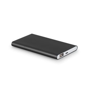 MARCET. Prijenosna baterija tanka 4'000 mAh od recikliranog aluminija (100% rAL) i recikliranog ABS-a (100% rABS)