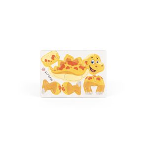 DINOSAURUS. 3D puzzle od papira i EVA u obliku dinosaura