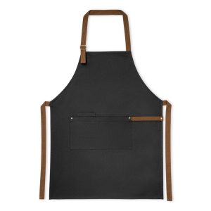 VESPER. Pregača od 100% pamuka (300 g/m²) s metalnim detaljima