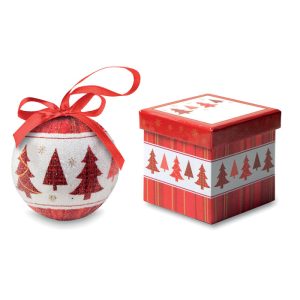 Christmas bauble in gift box CX1437
