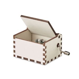 Wooden Christmas music box CX1478