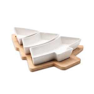 Christmas tree serving tray CX1502