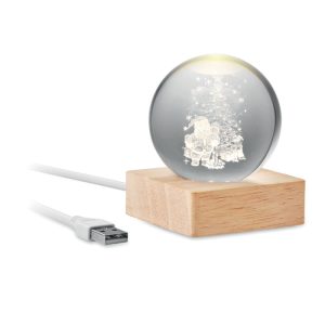 Christmas LED glass ball CX1541