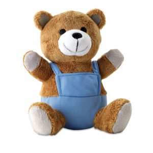 Bear plush w/ advertising pants KC7102