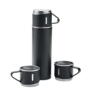 Double wall bottle and cup set MO2116