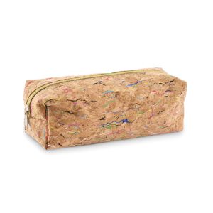 Coloured cork pencil case MO2415