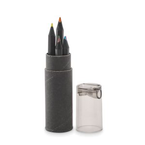 6 black colouring pencils MO2468
