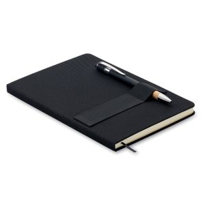 A5 RPET notebook with pen MO2469