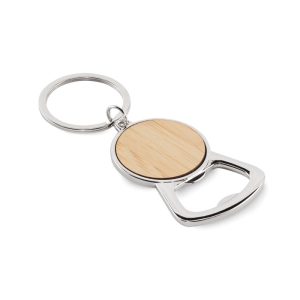 Recycled aluminium key ring MO2483
